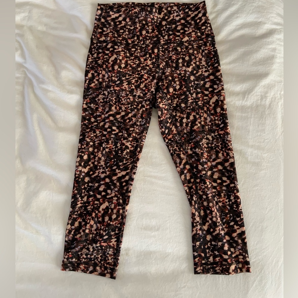 Lululemon leggings dot pattern.